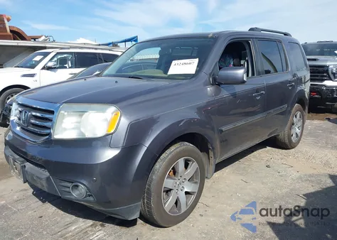 2014 Honda Pilot Touring z USA, uszkodzony, nr VIN 5FNYF3H90EB018254
